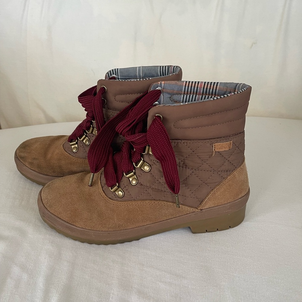Keds suede boots